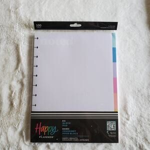 The Happy Planner Happy Brights Big Block Pad